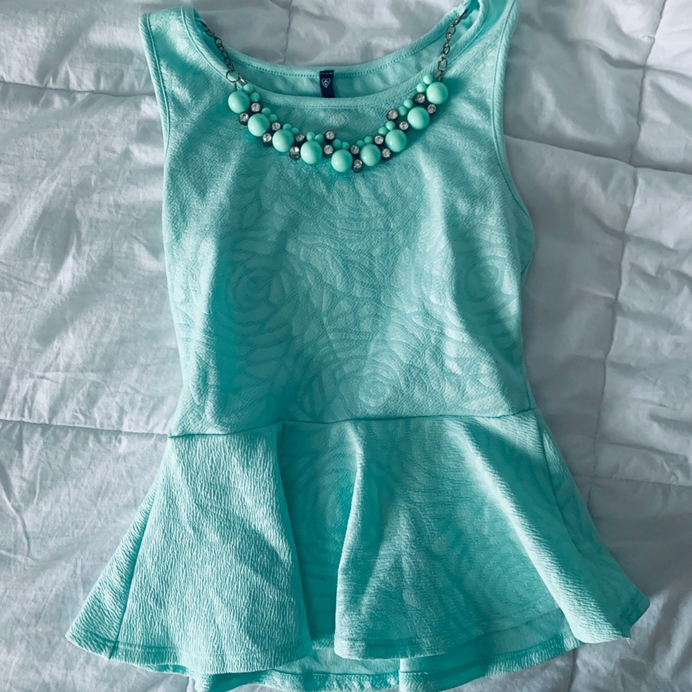 Baby blue dressy shirt